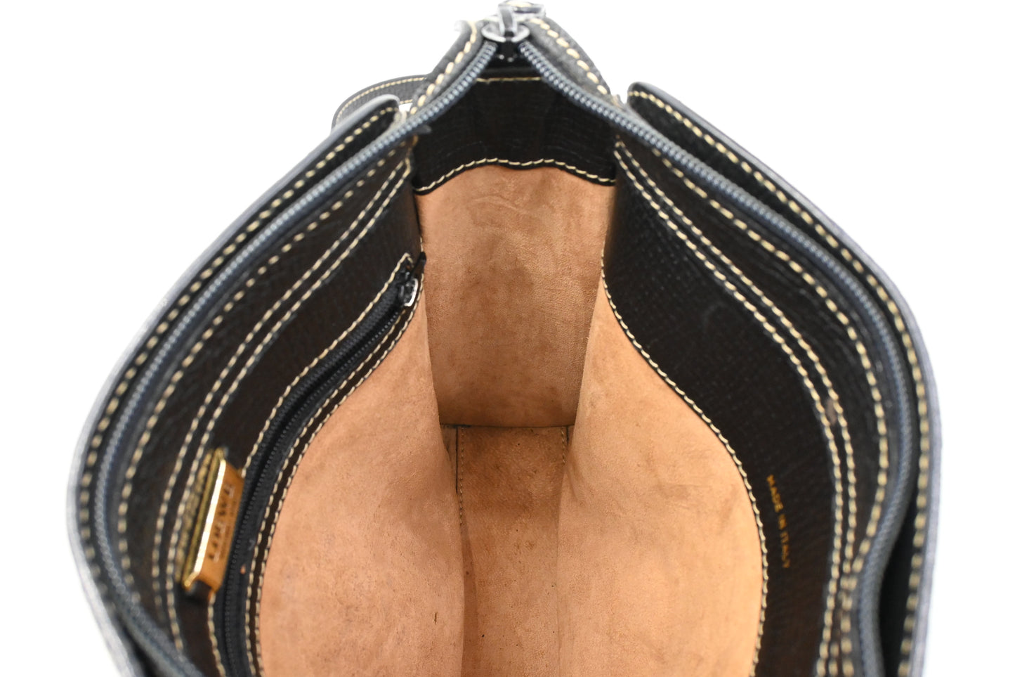 Loewe Square Crossbody in Black Leather