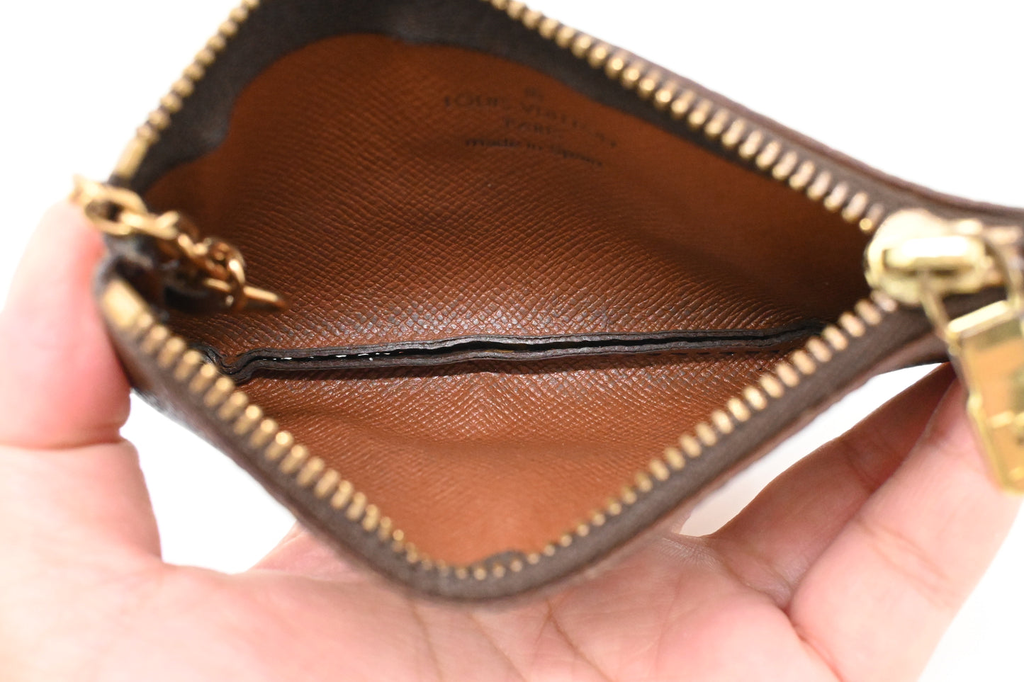 Louis Vuitton Pochette Cles in Monogram Canvas