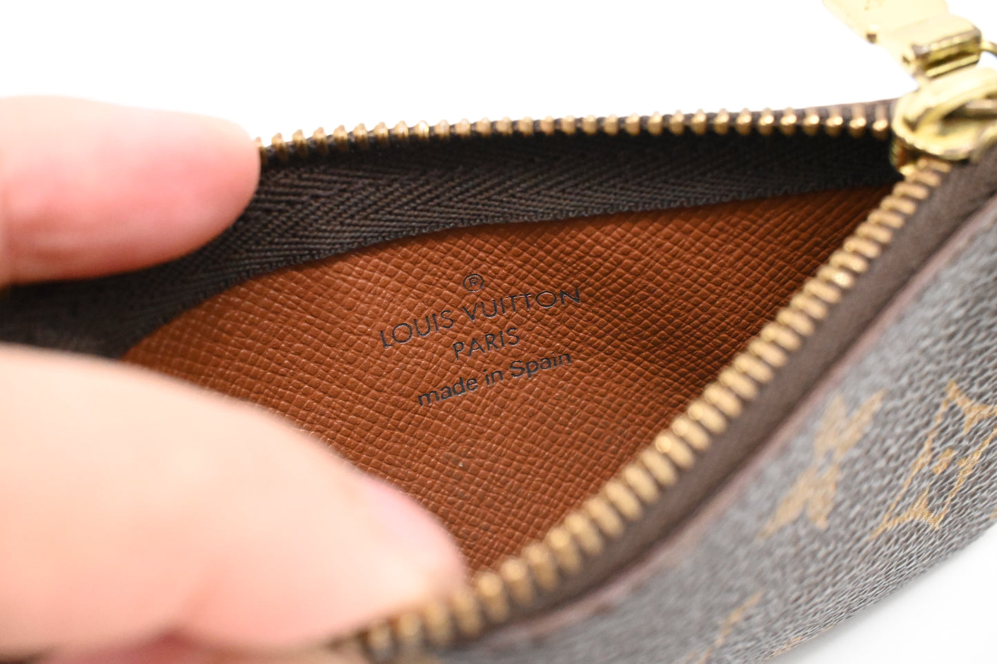 Louis Vuitton Pochette Cles in Monogram Canvas