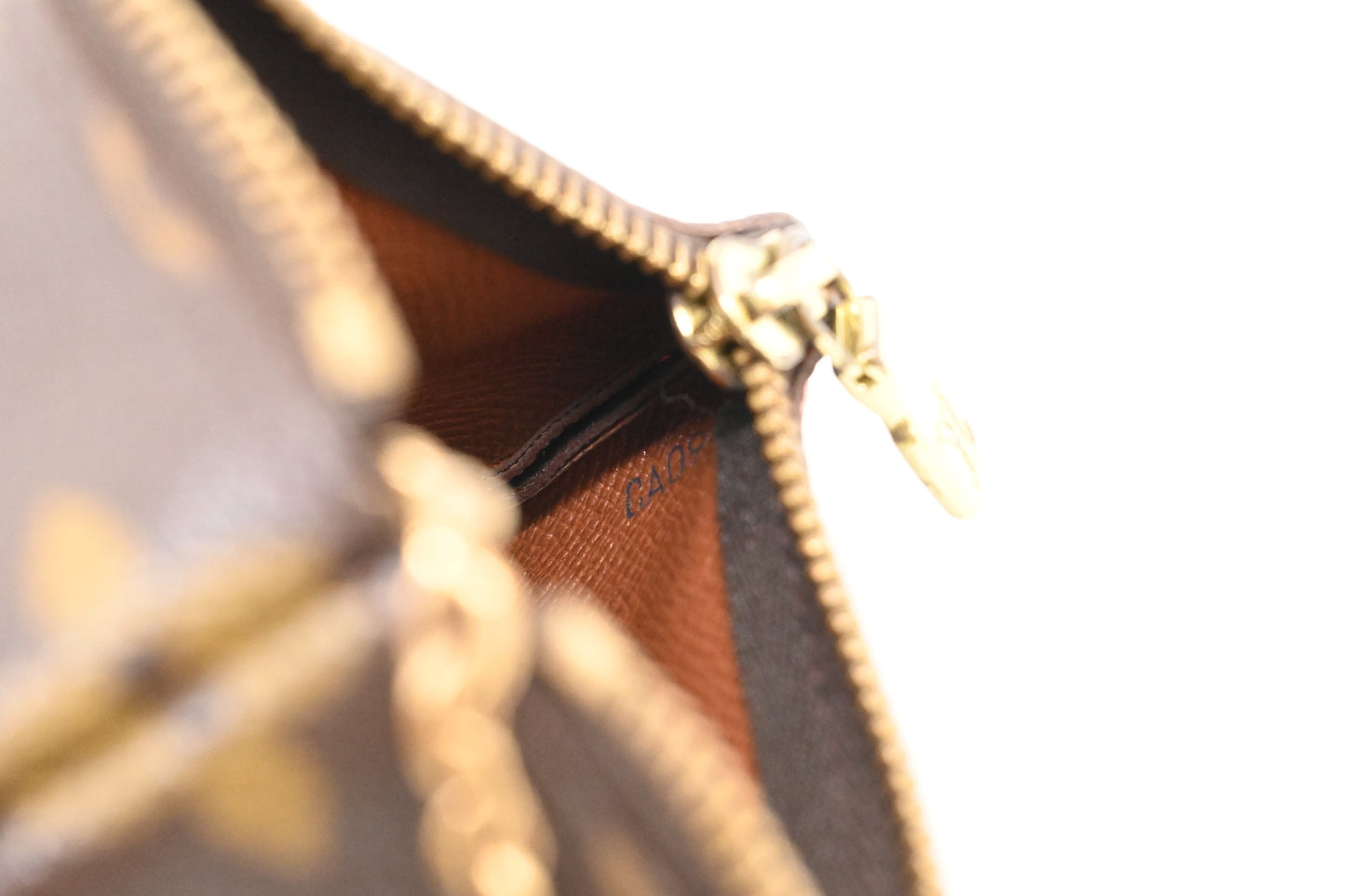 Louis Vuitton Pochette Cles in Monogram Canvas