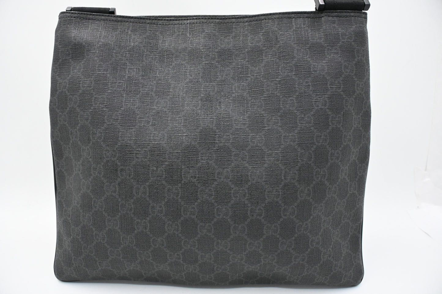 Gucci Square Crossbody in Black GG Supreme Canvas