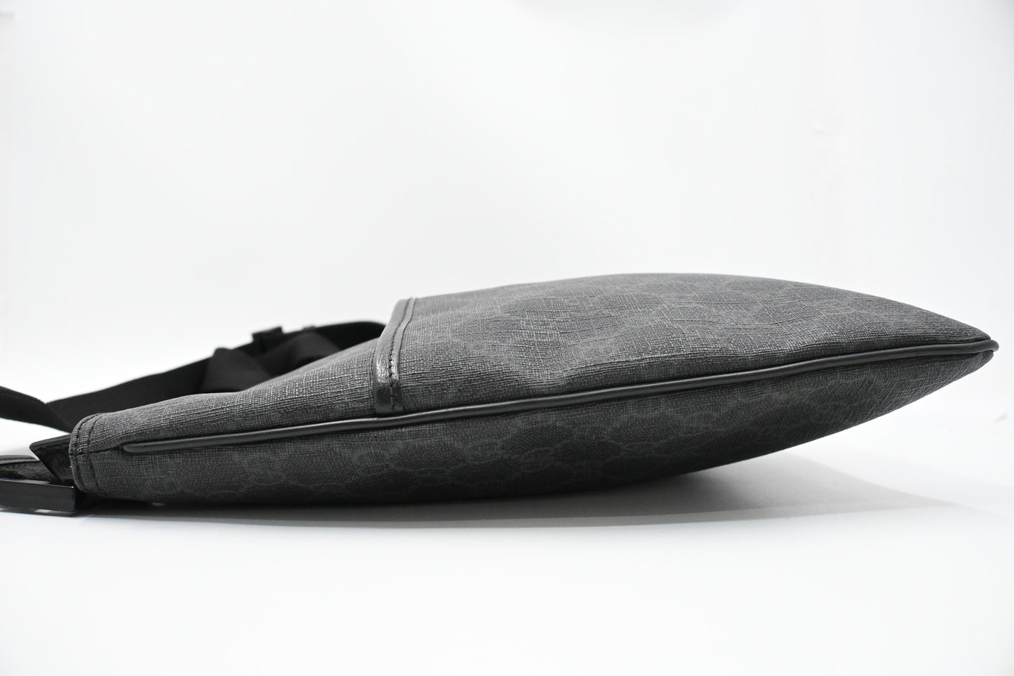 Gucci Square Crossbody in Black GG Supreme Canvas