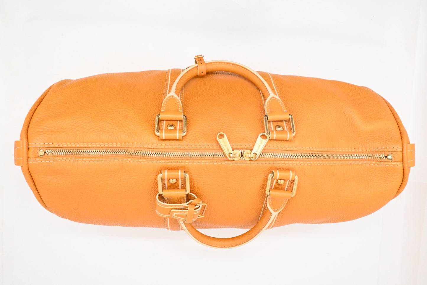 Louis Vuitton Keepall 50 in Yellow Tobago Leather