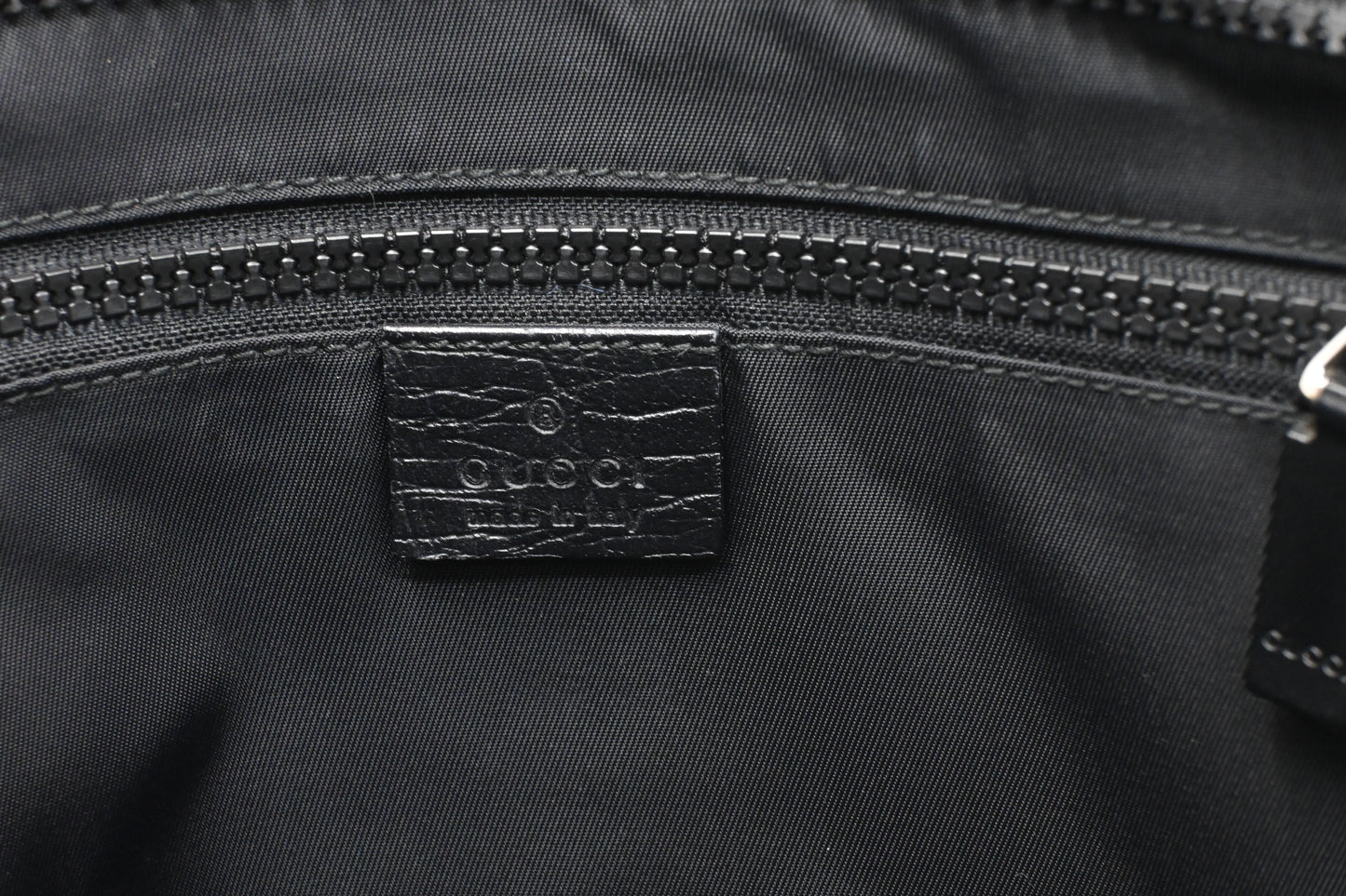 Gucci Square Crossbody in Black GG Supreme Canvas