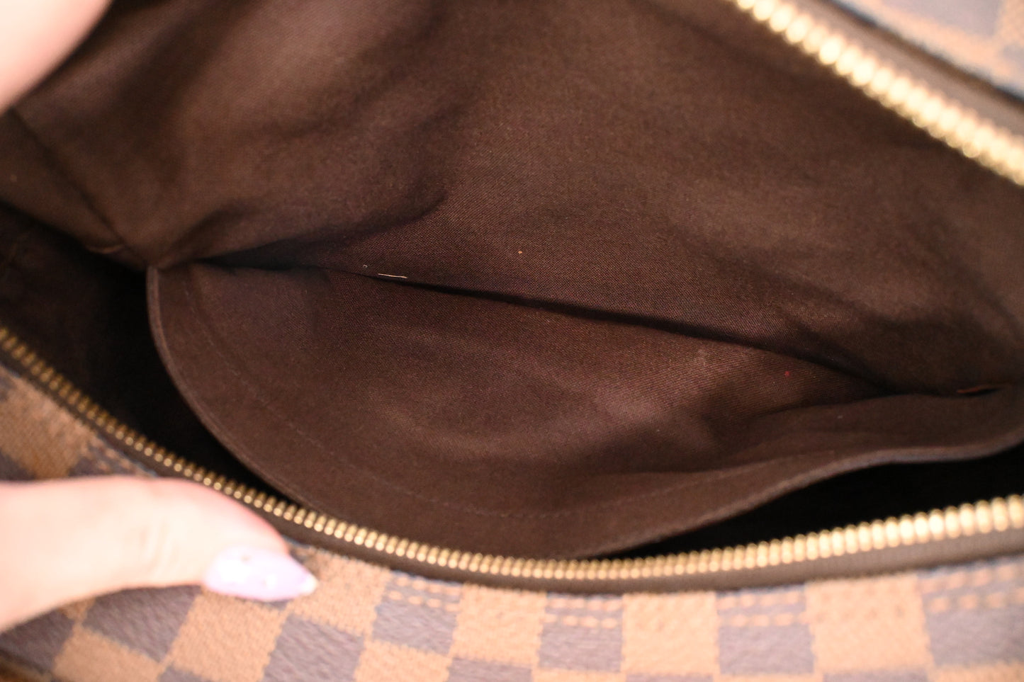 Louis Vuitton Naviglio in Damier Ebene Canvas