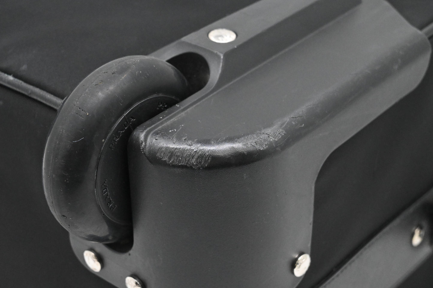 Prada Suitcase 50 in Black Nylon