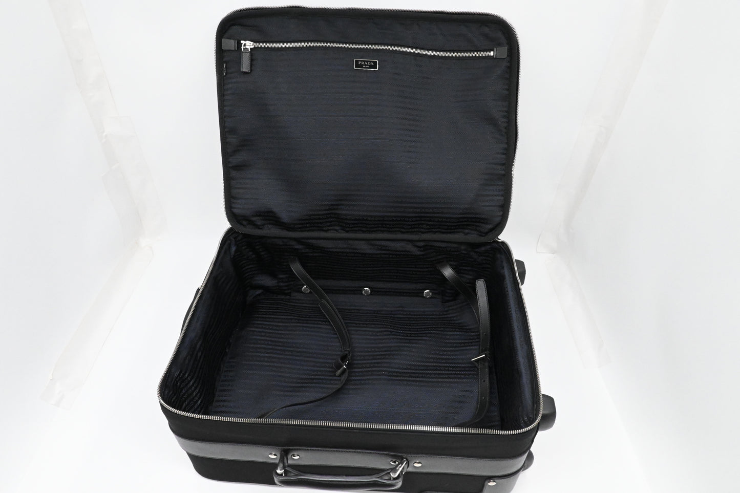 Prada Suitcase 50 in Black Nylon