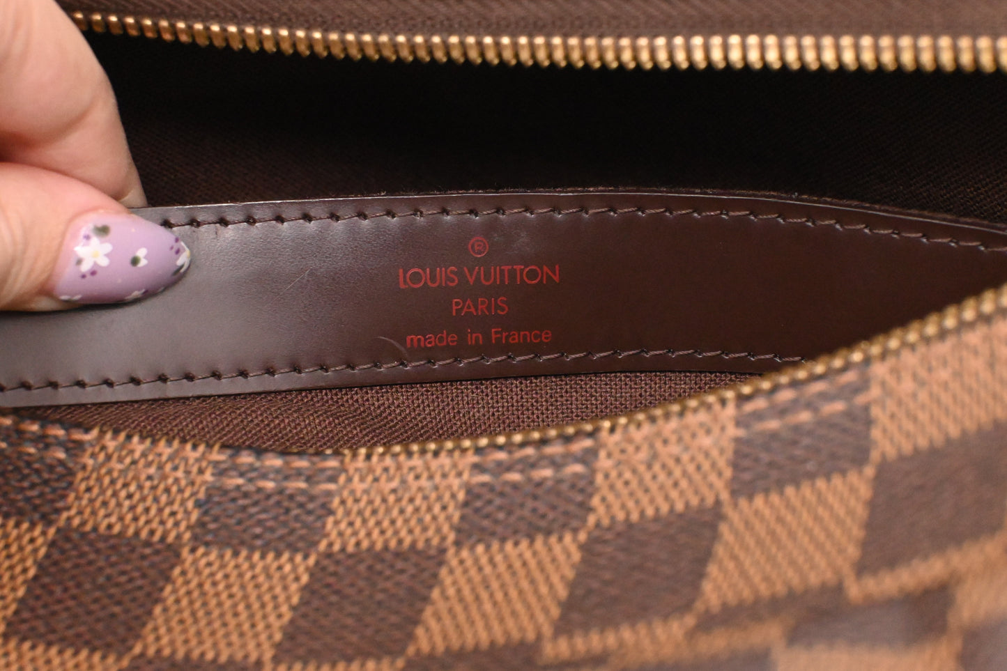 Louis Vuitton Naviglio in Damier Ebene Canvas