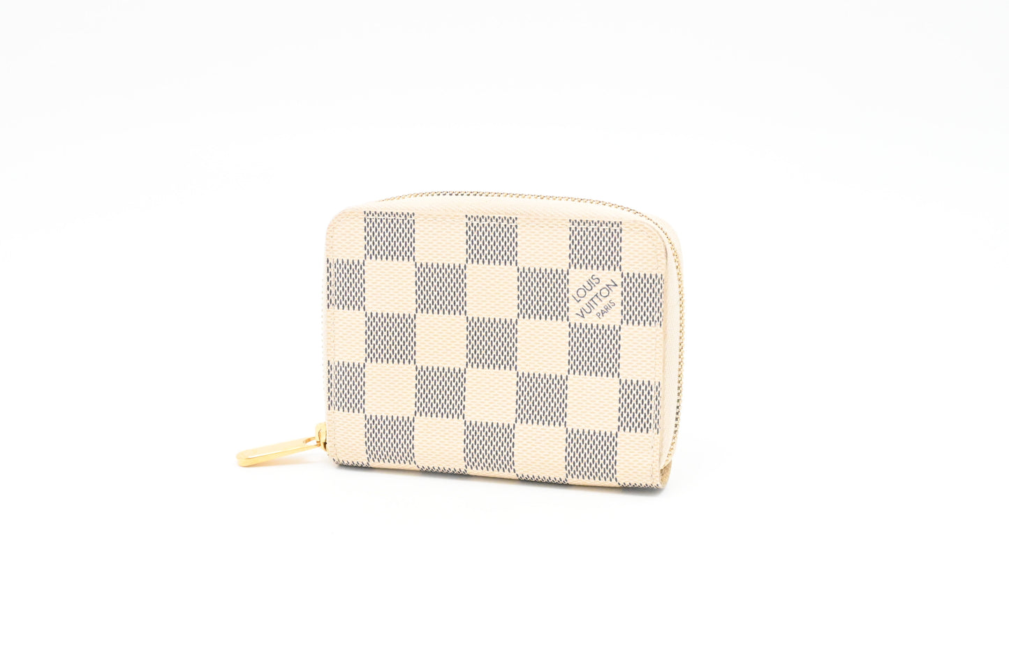 Louis Vuitton Compact Zippy Wallet in Damier Azur Canvas