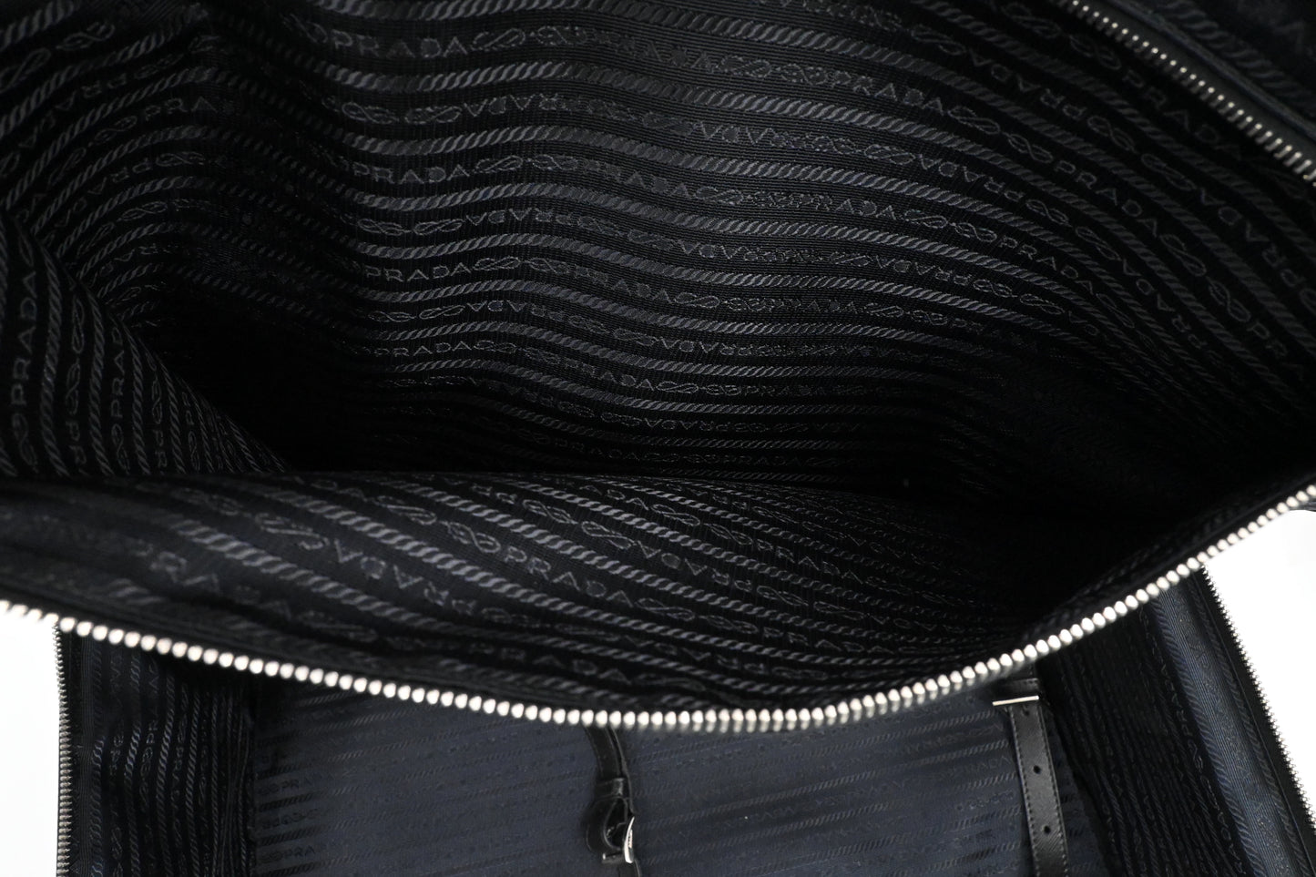Prada Suitcase 50 in Black Nylon