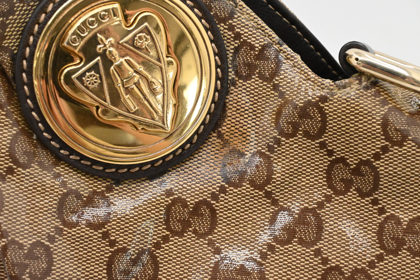 Gucci Hysteria 2way Bag in Crystal GG Canvas
