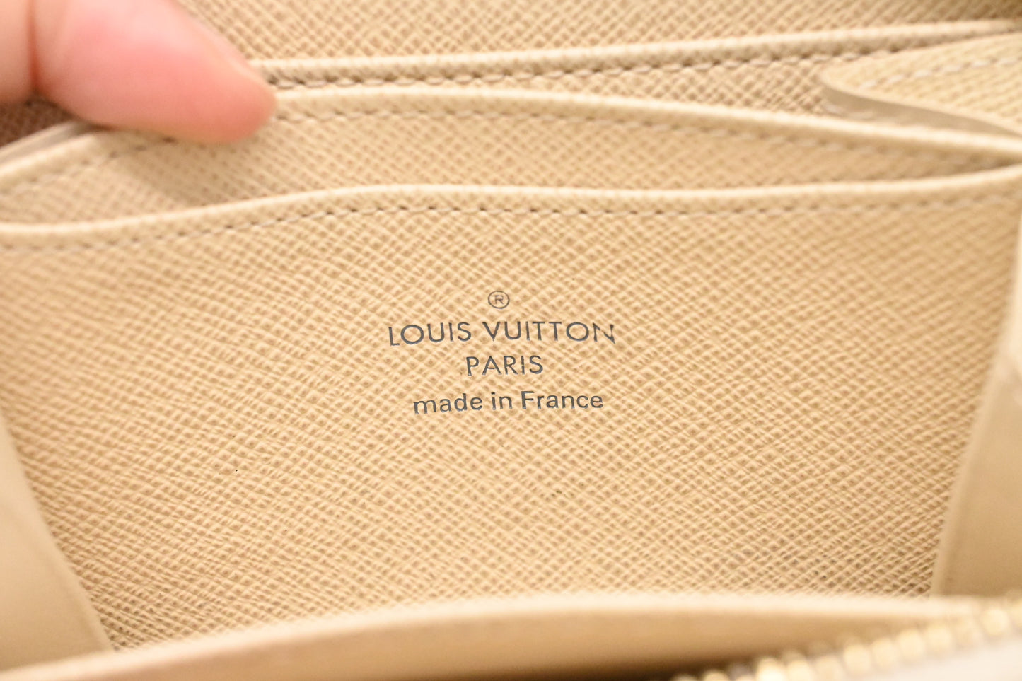 Louis Vuitton Compact Zippy Wallet in Damier Azur Canvas