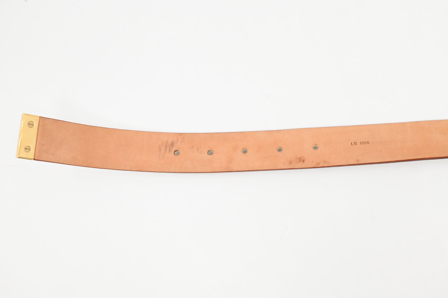 Louis Vuitton Belt in White Multicolor Monogram Canvas