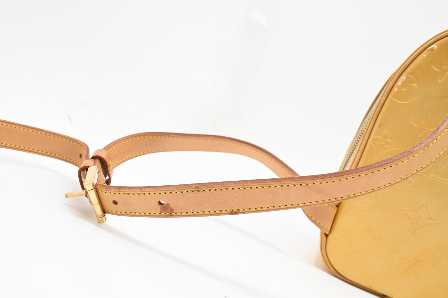 Louis Vuitton Murray Backpack in Yelow Vernis Leather