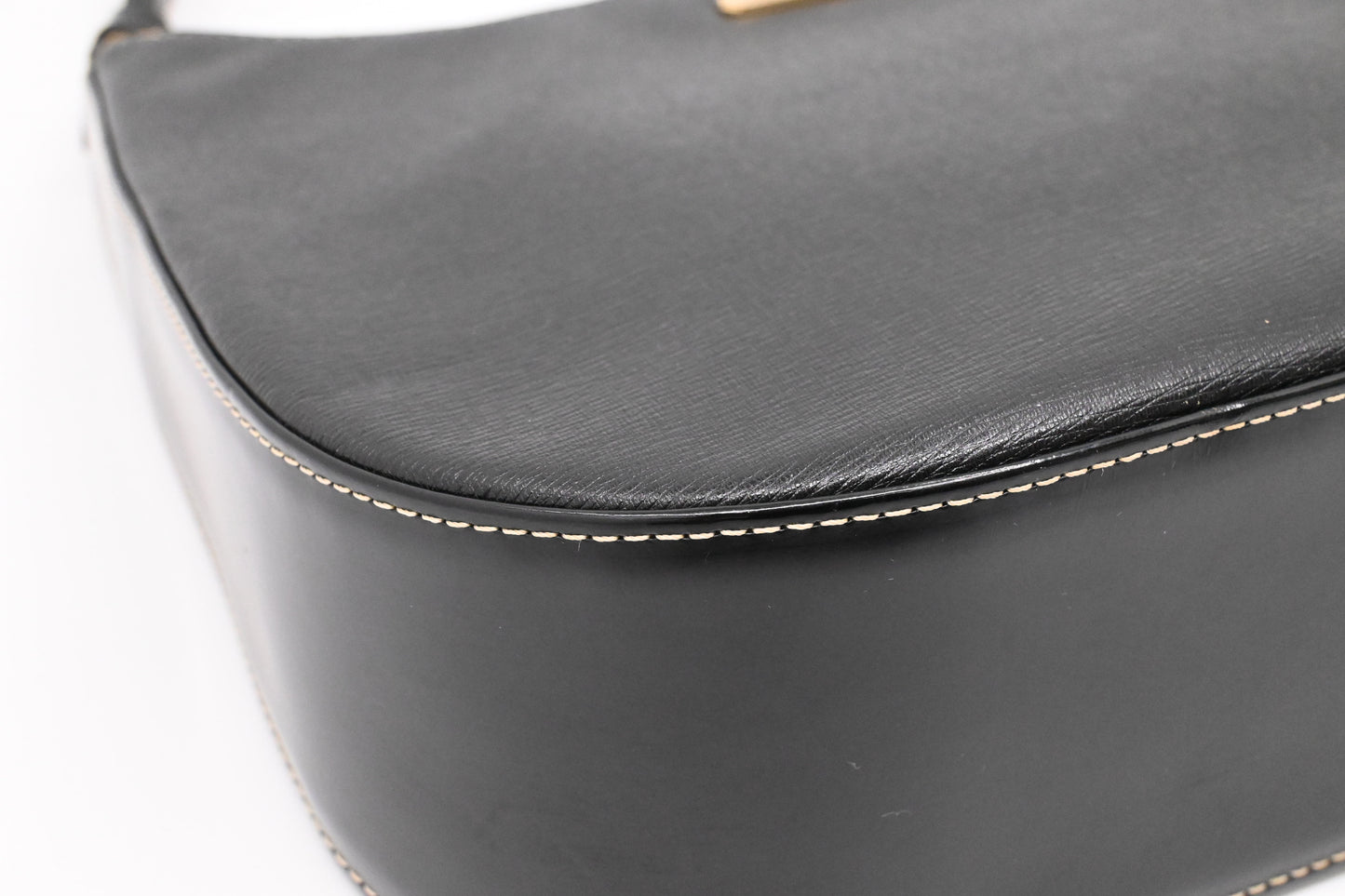 Burberry Shoulder Bag in Black Leather