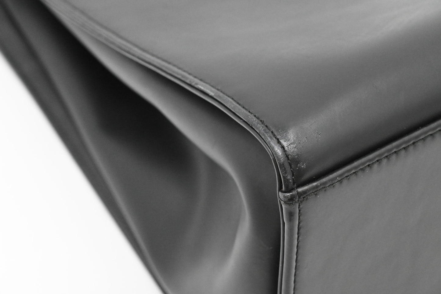 Gucci Bamboo Tote Bag in Black Leather
