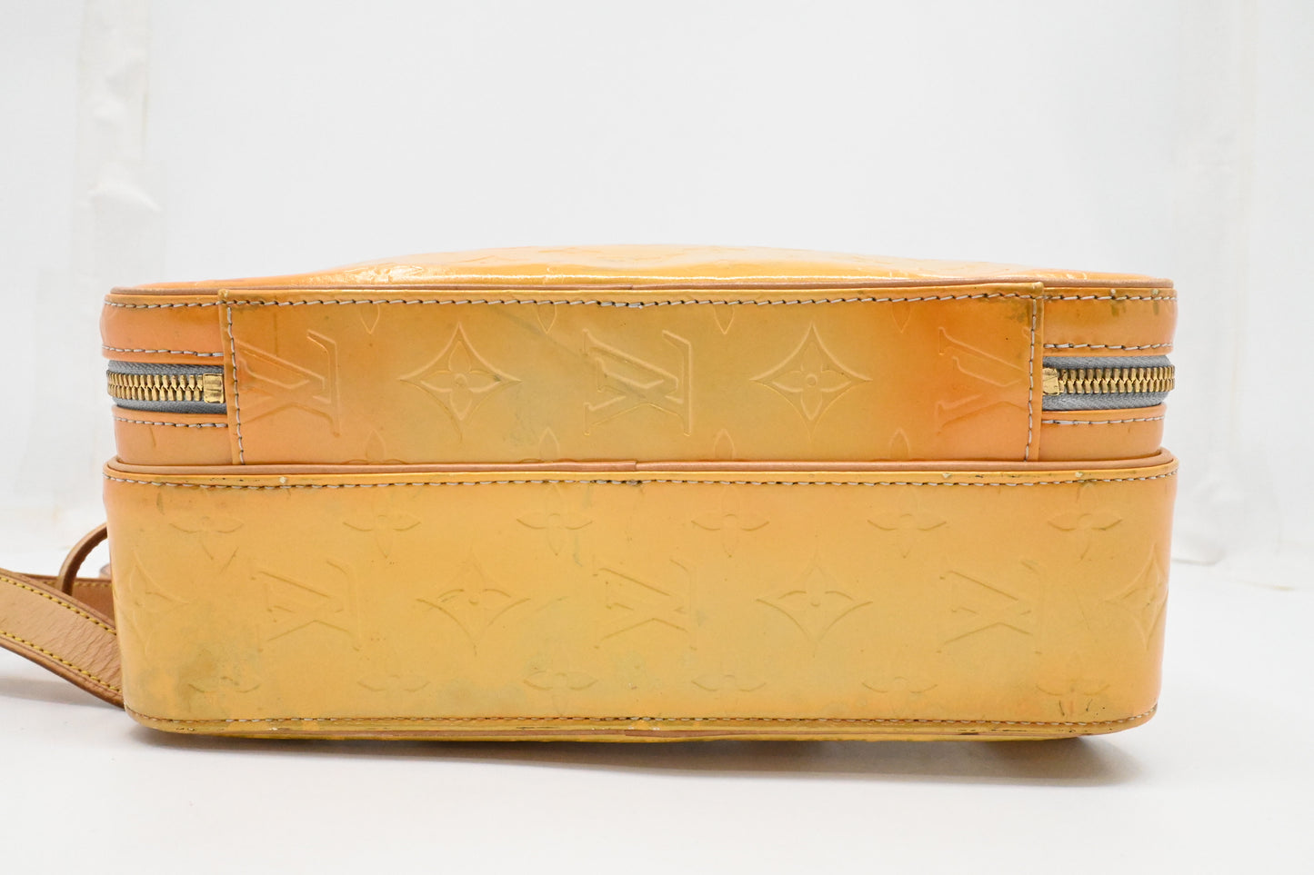 Louis Vuitton Murray Backpack in Yelow Vernis Leather