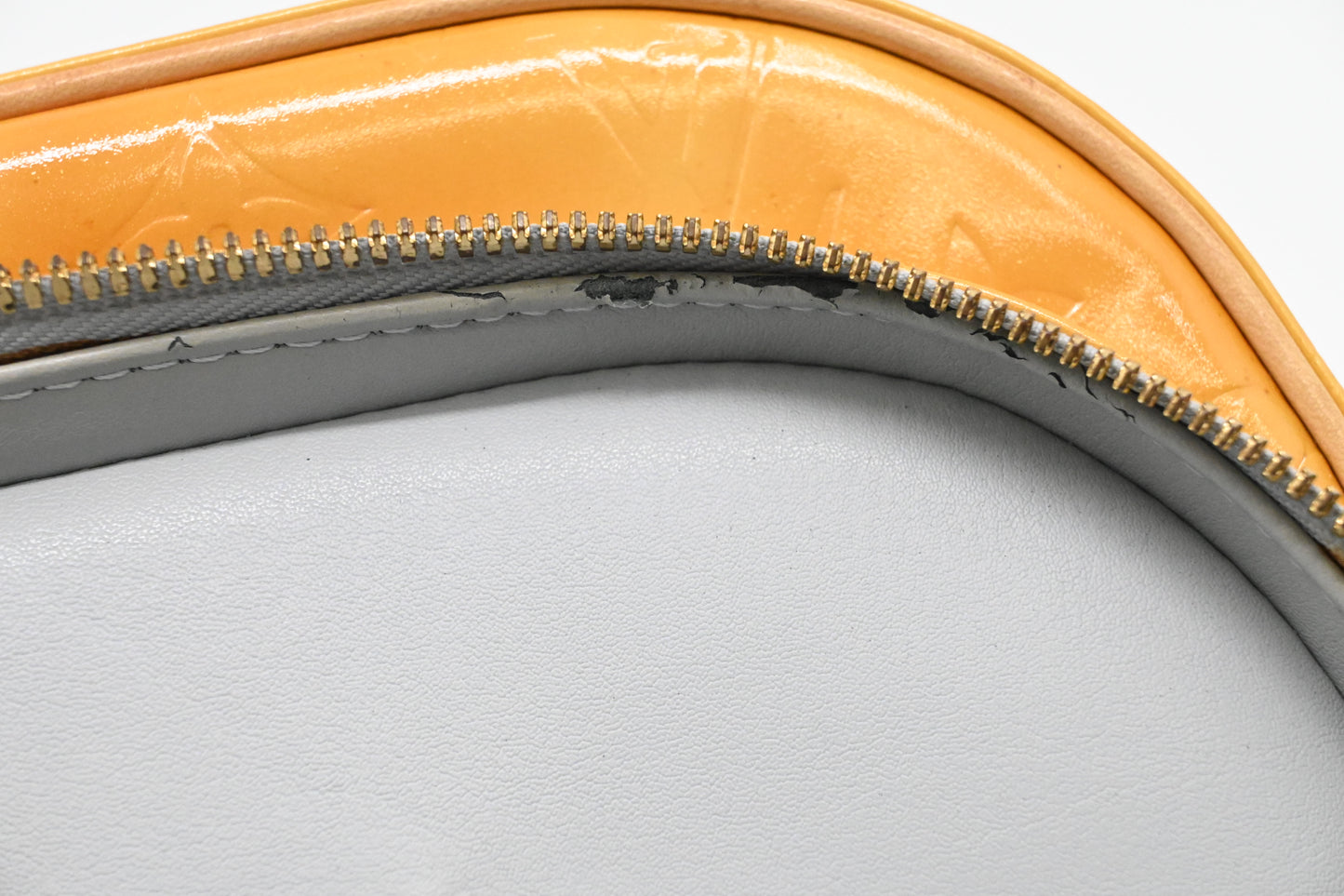 Louis Vuitton Murray Backpack in Yelow Vernis Leather