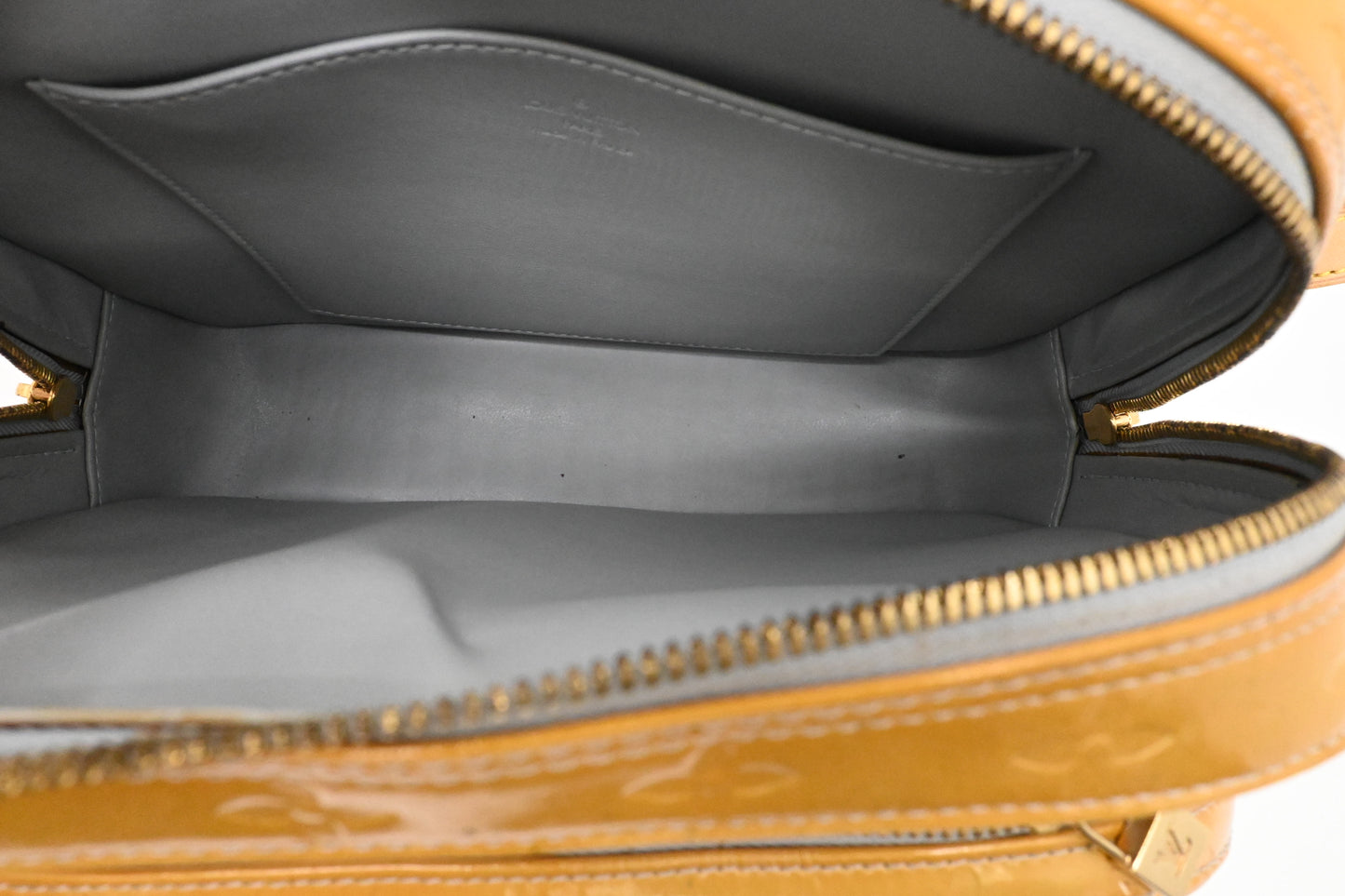 Louis Vuitton Murray Backpack in Yelow Vernis Leather