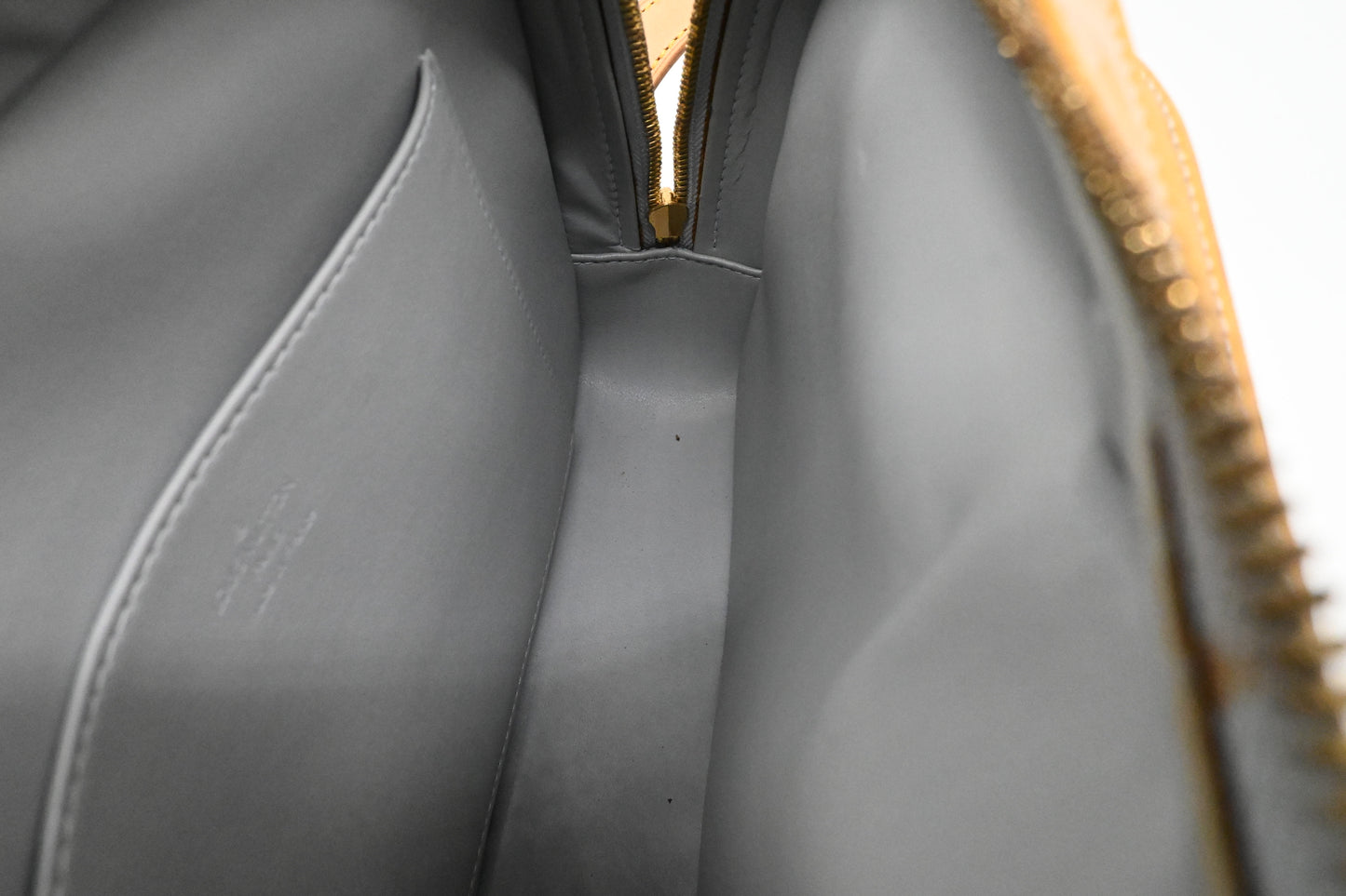 Louis Vuitton Murray Backpack in Yelow Vernis Leather
