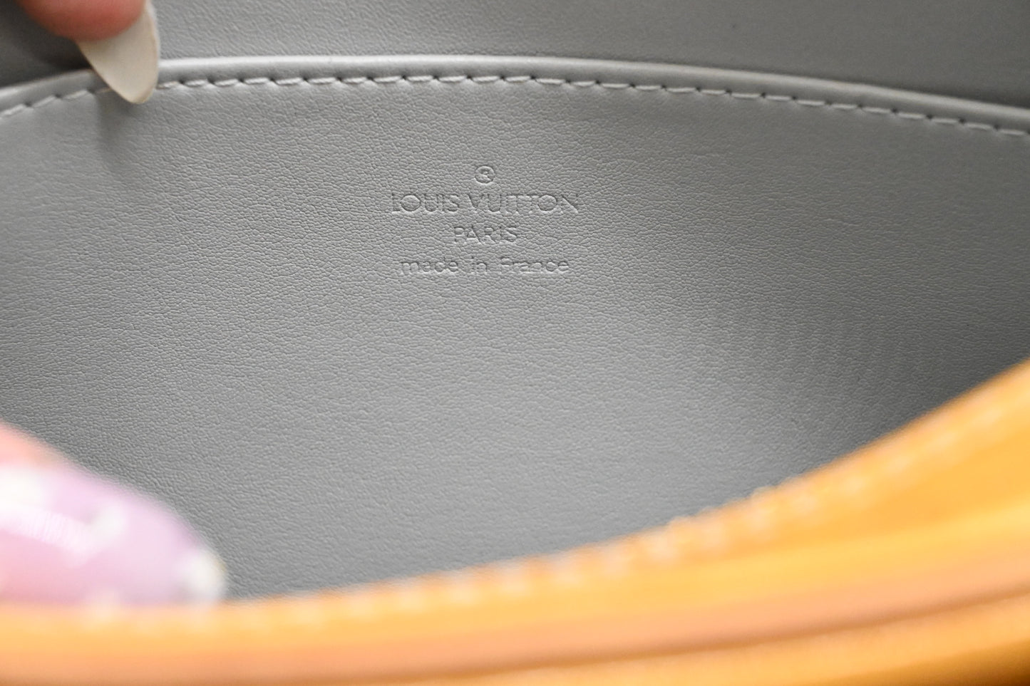 Louis Vuitton Murray Backpack in Yelow Vernis Leather
