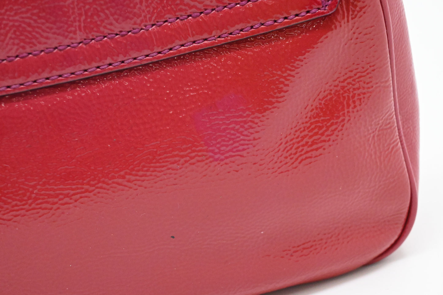 Gucci Soho Crossbody in Red Pink Leather