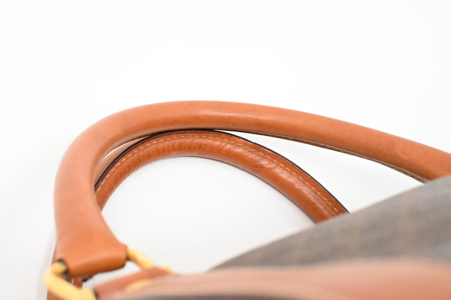 Celine Duffle Bag in Brown Macadam Canvas