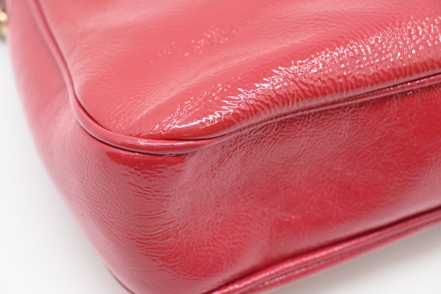 Gucci Soho Crossbody in Red Pink Leather