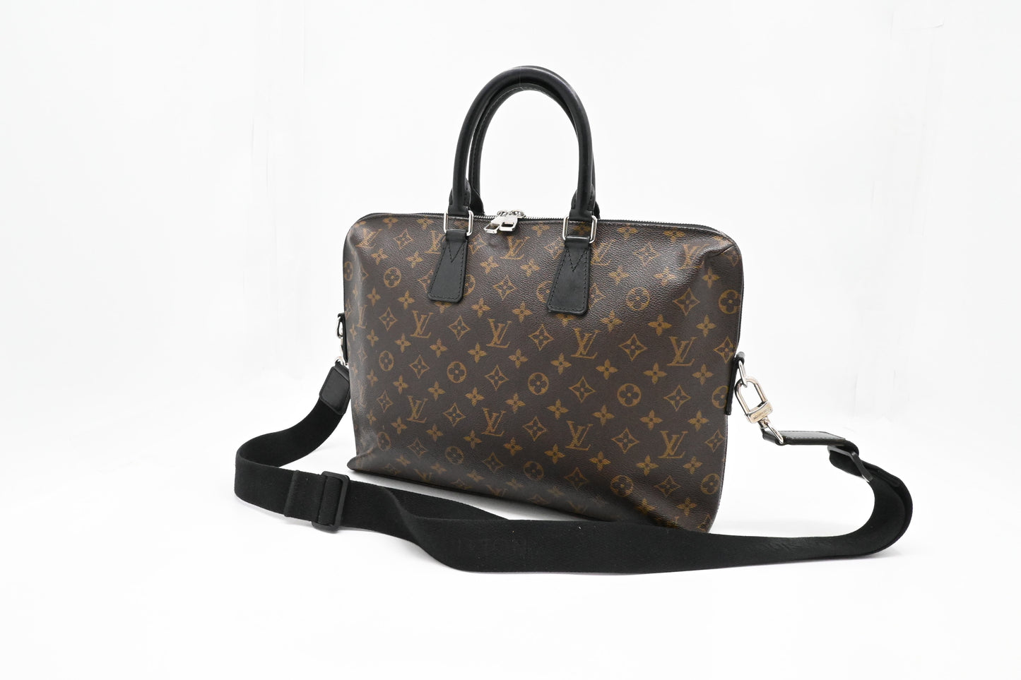 Louis Vuitton Porte-Documents Jour in Macassar Monogram Canvas