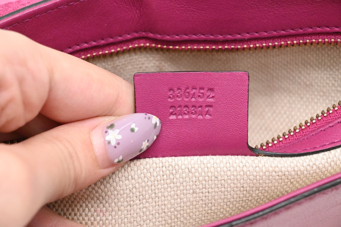 Gucci Soho Crossbody in Red Pink Leather