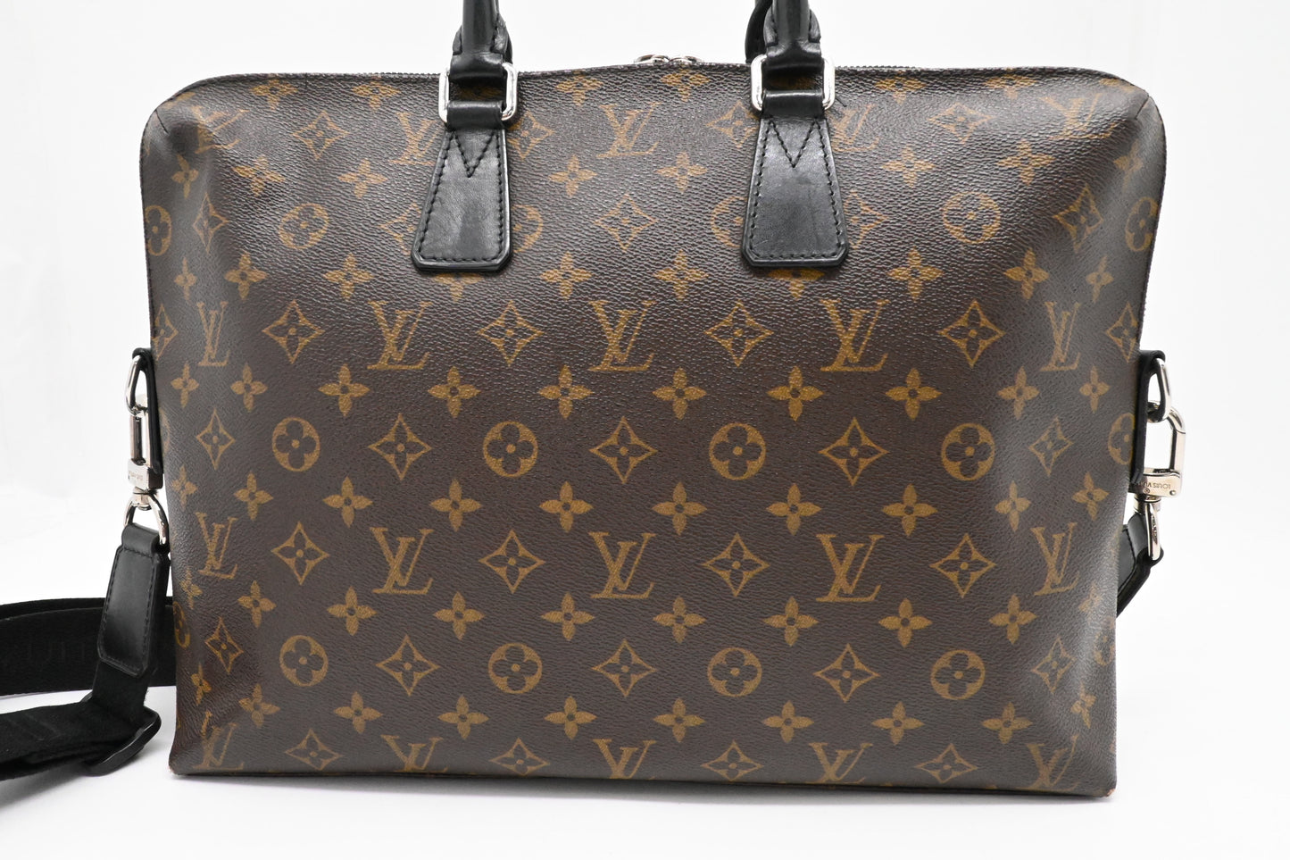 Louis Vuitton Porte-Documents Jour in Macassar Monogram Canvas
