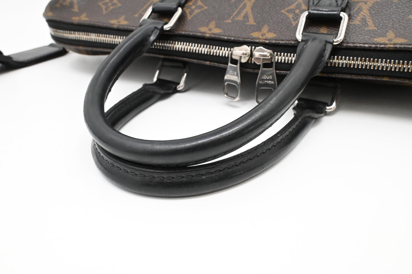 Louis Vuitton Porte-Documents Jour in Macassar Monogram Canvas