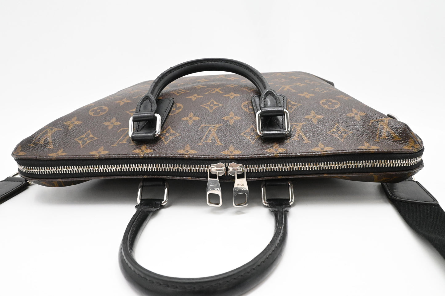 Louis Vuitton Porte-Documents Jour in Macassar Monogram Canvas