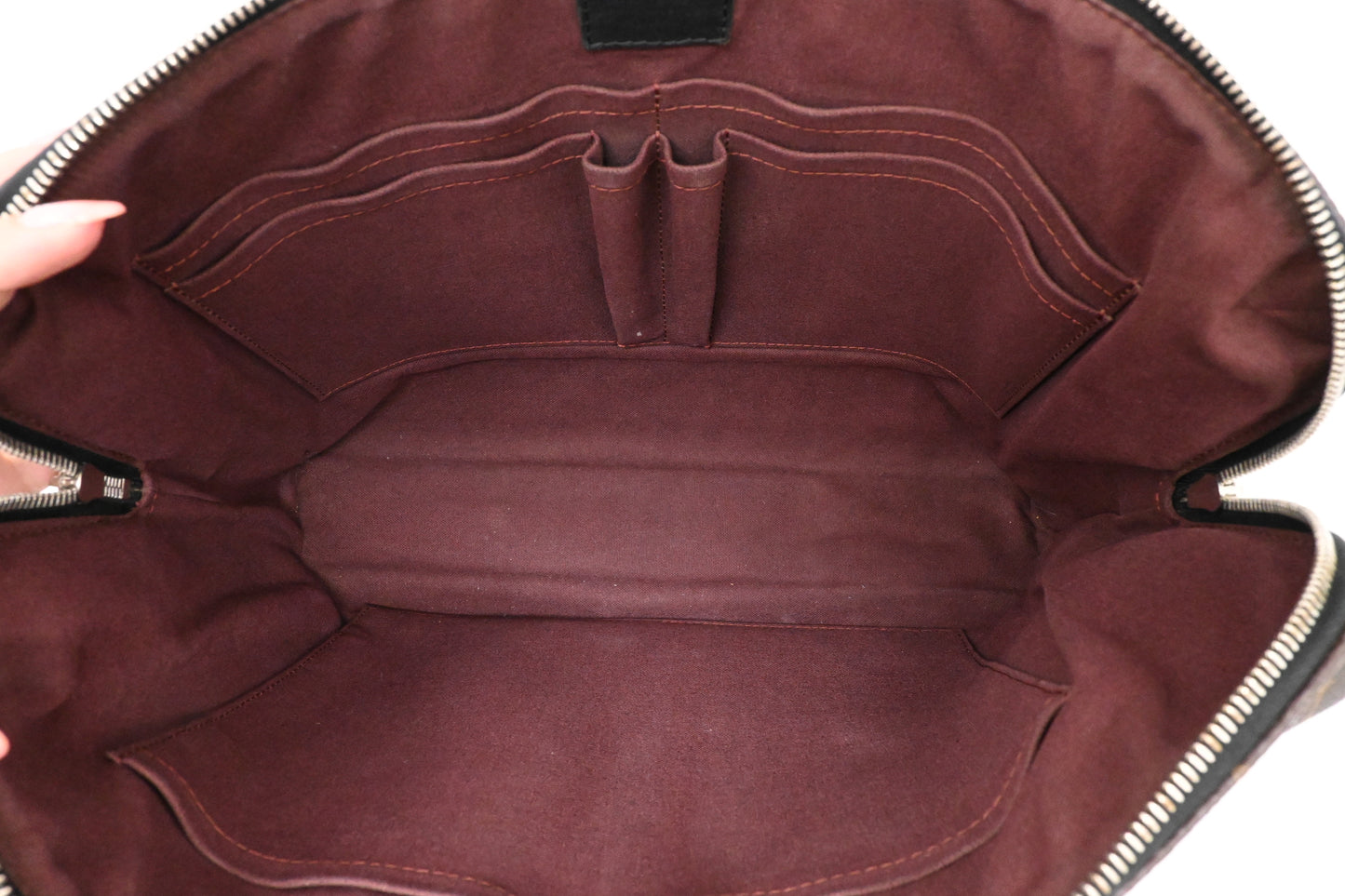 Louis Vuitton Porte-Documents Jour in Macassar Monogram Canvas