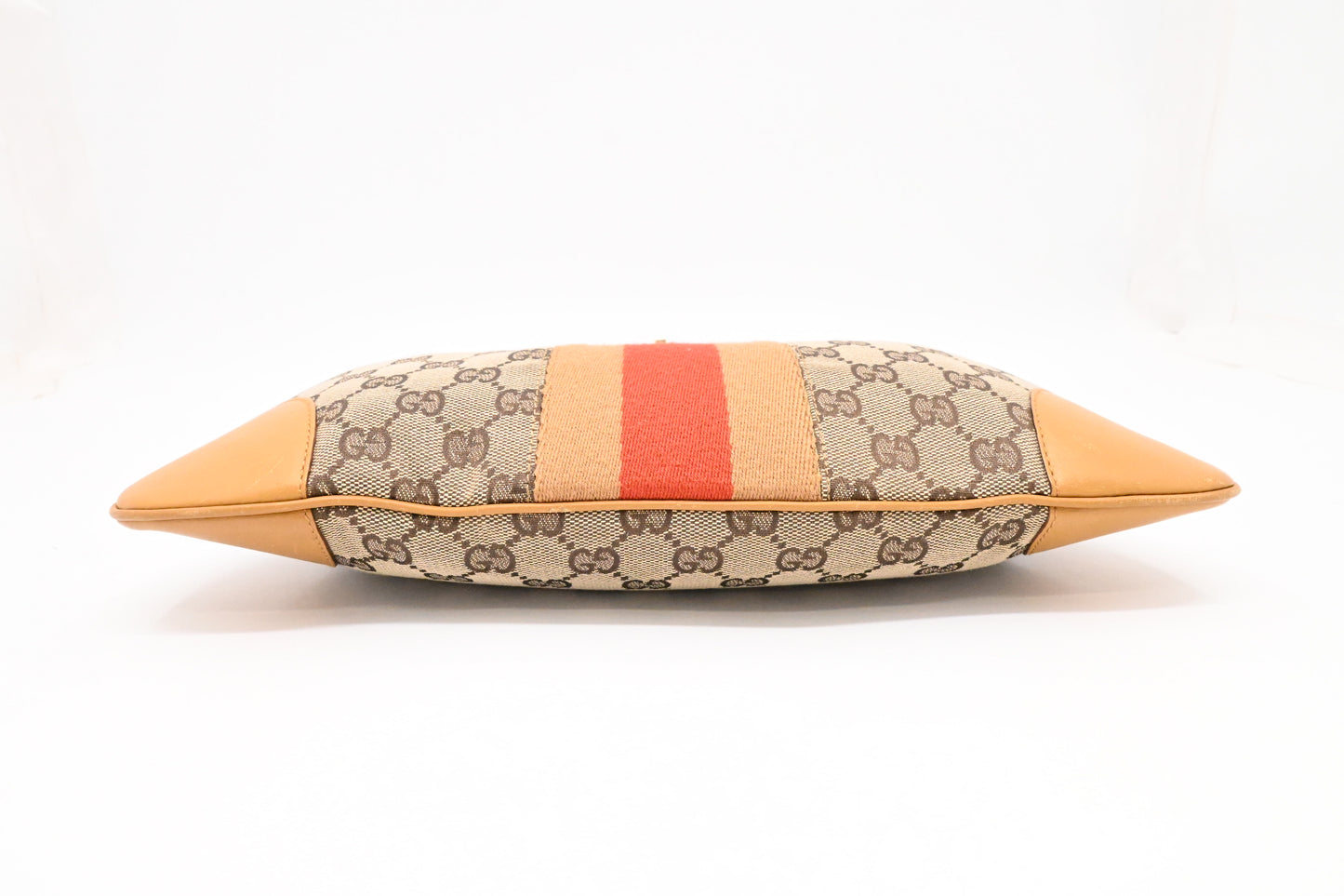 Gucci Jackie Shoulder Bag in Brown Canvas