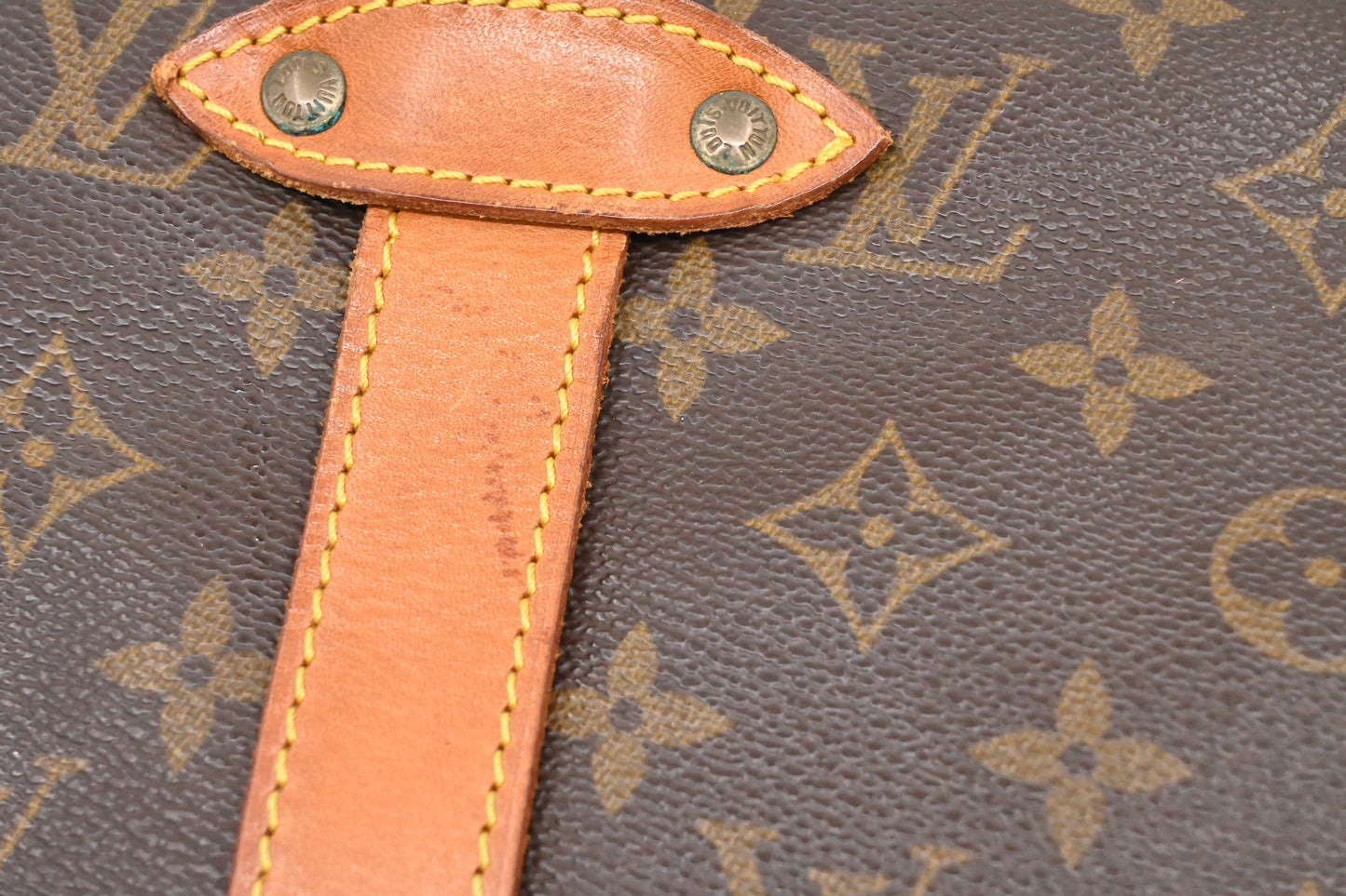 Louis Vuitton Saumur 35 in Monogram Canvas