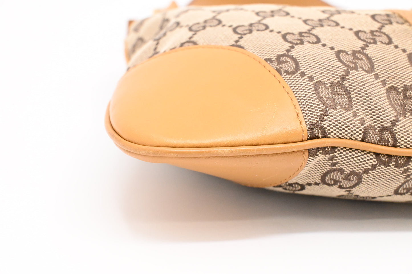 Gucci Jackie Shoulder Bag in Brown Canvas