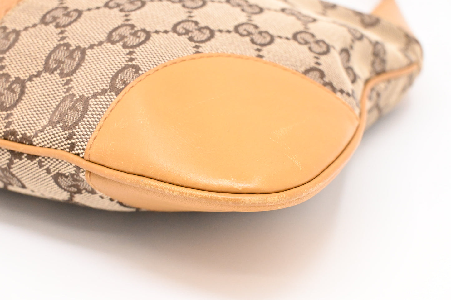 Gucci Jackie Shoulder Bag in Brown Canvas