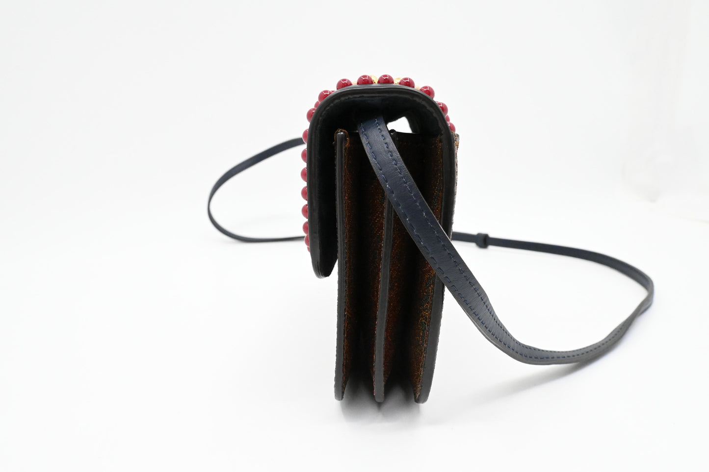 Etro Mini Essential Crossbody in Paisley Canvas