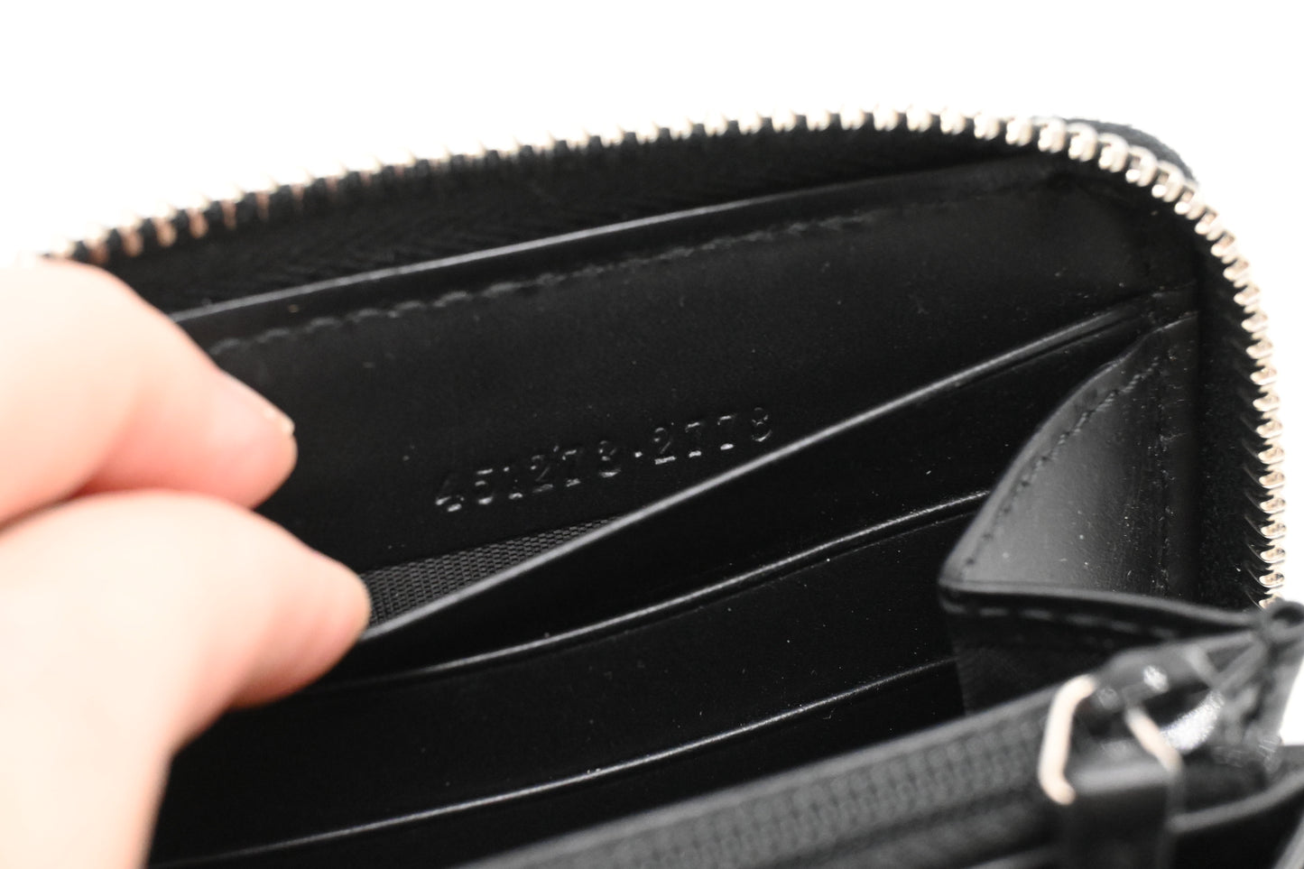 Gucci Zippy Snake Wallet in GG Supreme Canvas