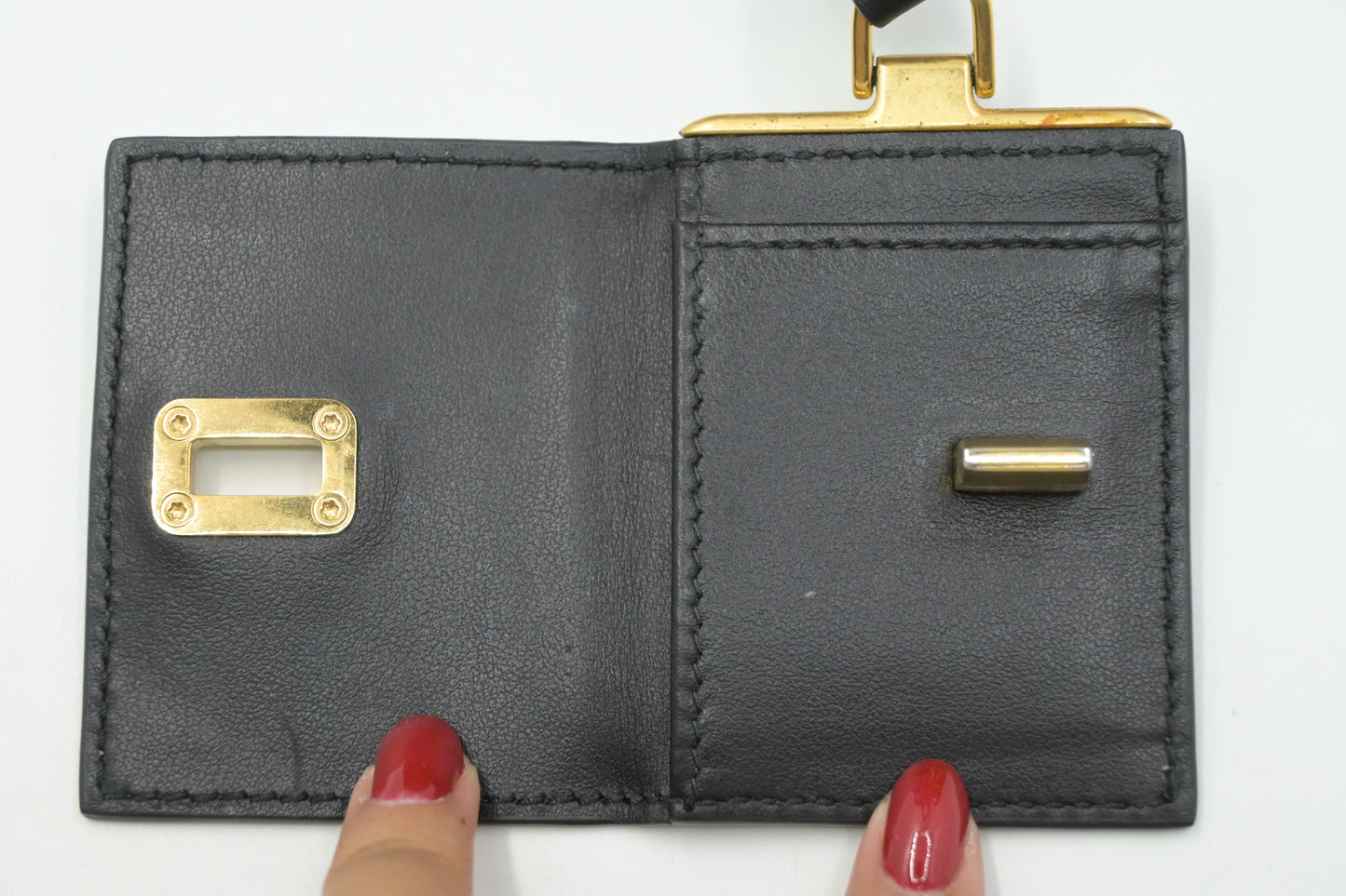 Prada Esplanade 2way Bag in Red and Black Leather