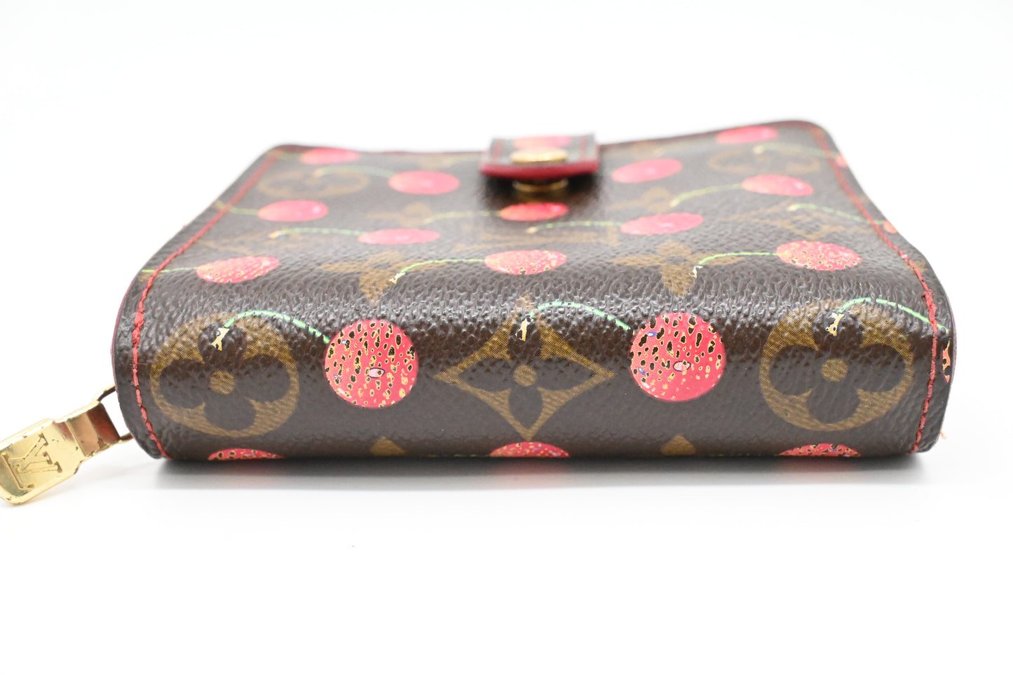 Louis Vuitton Zip Compact Wallet in Takashi Murakami Monogram Canvas