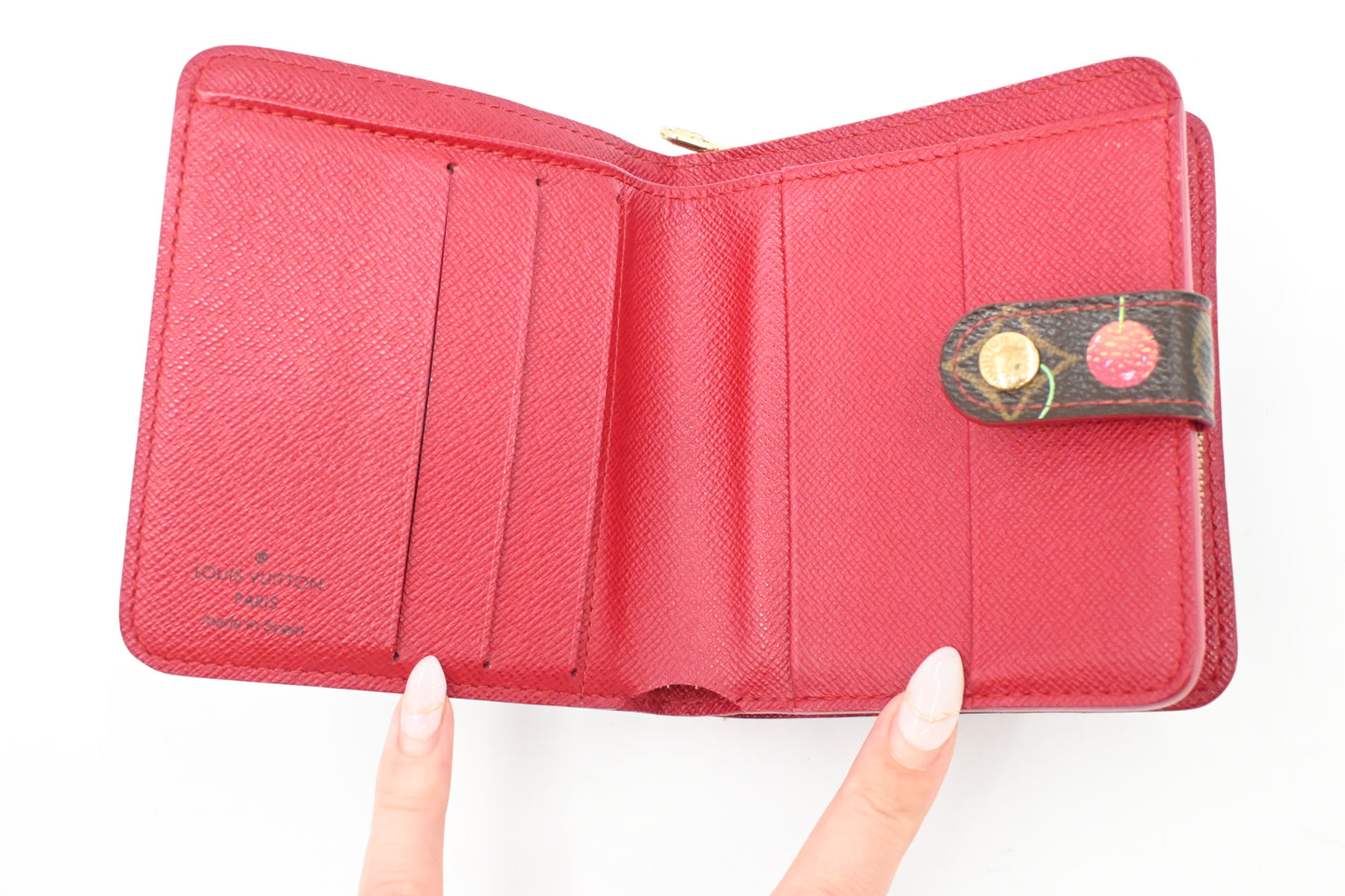 Louis Vuitton Zip Compact Wallet in Takashi Murakami Monogram Canvas