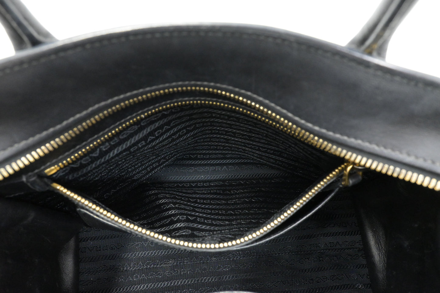 Prada Esplanade 2way Bag in Red and Black Leather