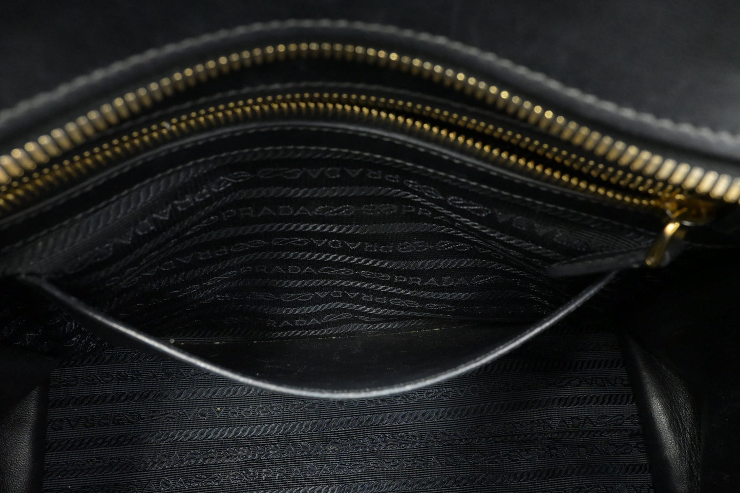 Prada Esplanade 2way Bag in Red and Black Leather