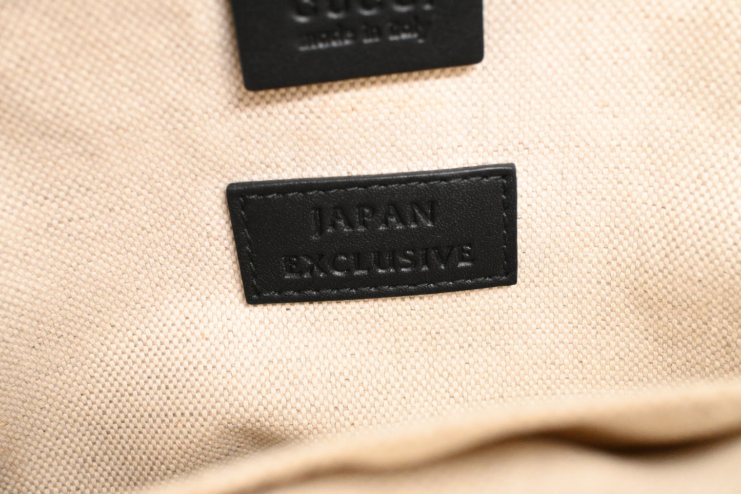Gucci Tiger Embroidered Tote in Denim Canvas