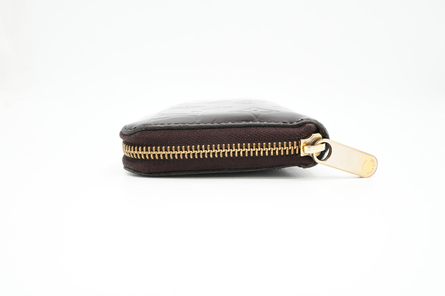 Louis Vuitton Long Zippy Wallet in Amarante Vernis Leather