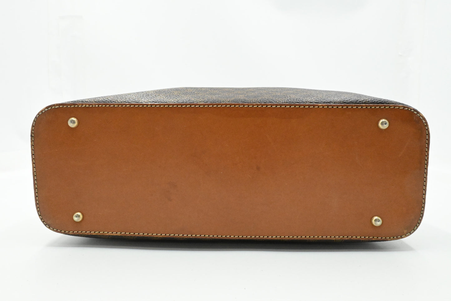 Celine Handbag in Brown Macadam Canvas