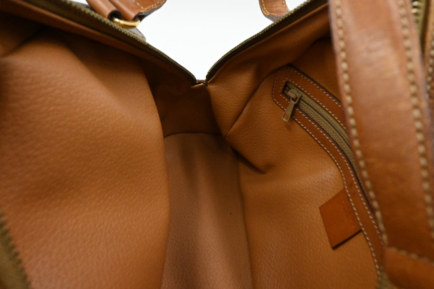 Celine Handbag in Brown Macadam Canvas