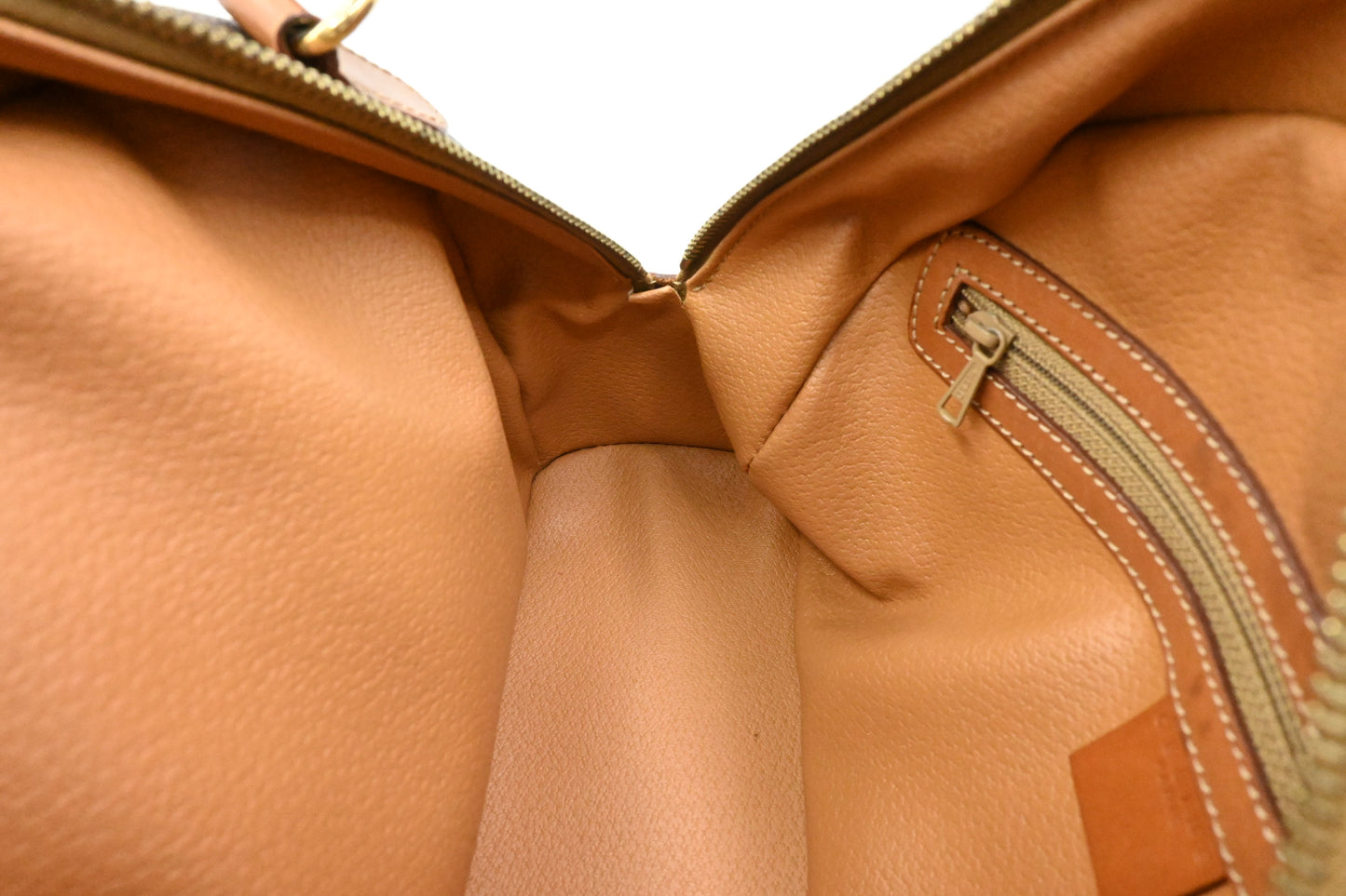 Celine Handbag in Brown Macadam Canvas